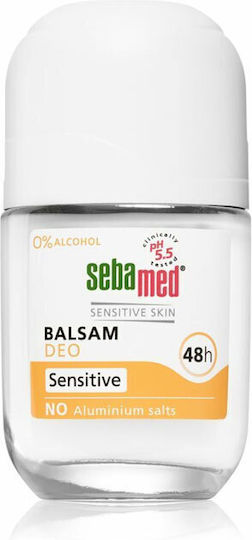 Sebamed Sensitive Skin Balsam Дезодорант 48ч Рол-он Без Алуминий 50ml