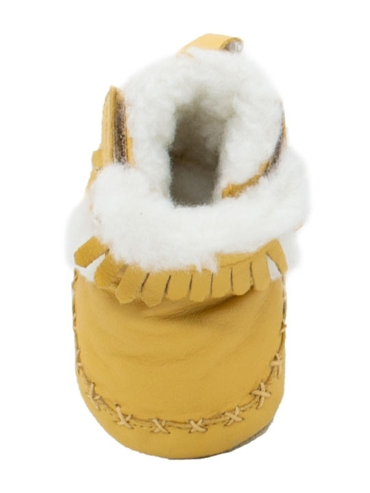 Robeez Baby Booties Brown