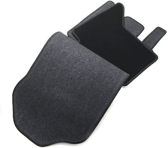 Petex Set of Front and Rear Mats 4pcs for Ford Ranger 2012 Black