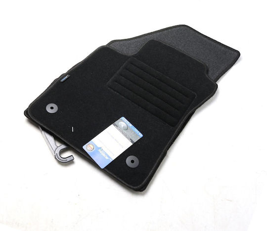 Petex Set of Front and Rear Mats 4pcs for Opel Mokka Black