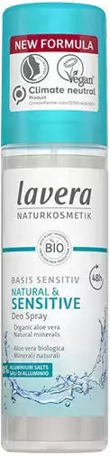 Lavera Basis Sensitiv Natural & Sensitive Natural Deodorant 48h In Spray without Aluminum 75ml