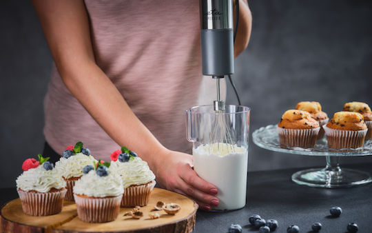 ETA Spesso II Blender De Mână Cu Tijă Din Inox 1200W Gri