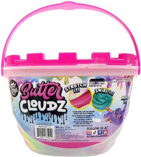 Gama Brands Slime Fluffy Butter Cloudz for Children 4+ years old Years