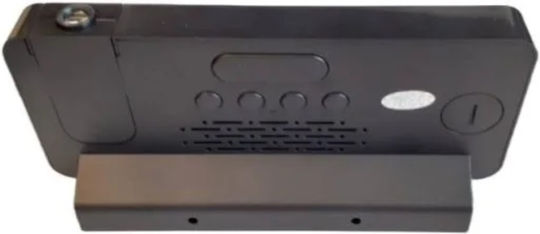 Factory Επιτραπέζιο Ψηφιακό Ρολόι LED με Ξυπνητήρι Λευκό S282A