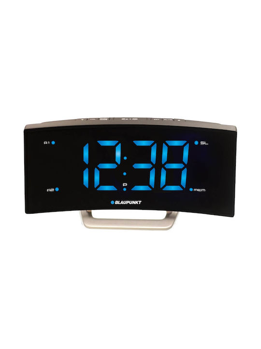 Blaupunkt Tischuhr mit Wecker & Radio FM / USB