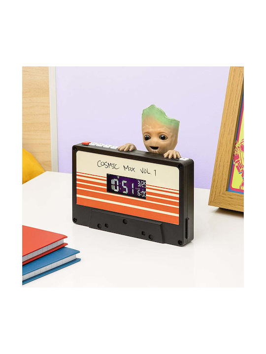 Paladone Marvel Guardians of the Galaxy Cosmic Mix Tabletop Digital Clock with Alarm Clock PP11305GT