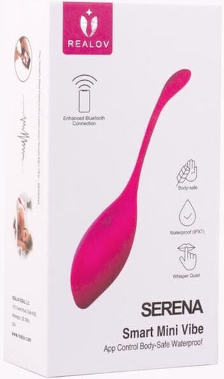 Realov Vibrator cu Telecomandă 18.5cm Roșu