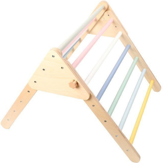 Eli Neli Montessori Pikler Pastel Set Triangle Ramp Double-Sided Climbing Surface