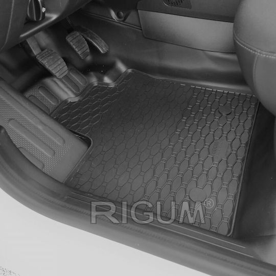 Rigum Front Mats 2pcs for Renault Express Van Black