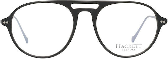 Hackett Männlich Brillenrahmen Schwarz HEB239-002