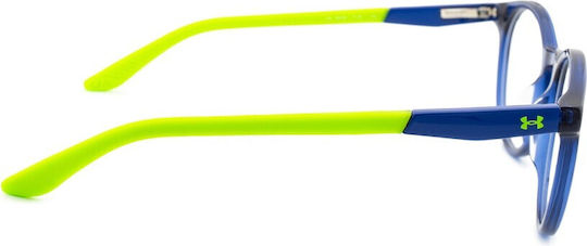 Under Armour Παιδικός Κοκκάλινος Σκελετός Γυαλιών σε Navy Μπλε Χρώμα UA 9004 PJP