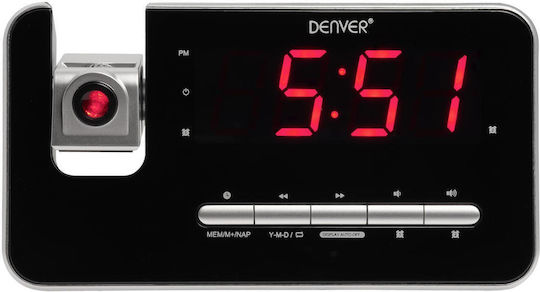 Denver CRP-618 Επιτραπέζιο Ψηφιακό Ρολόι CRP-618 Denver CRP-618 Επιτραπέζιο Ψηφιακό Ρολόι CRP-618