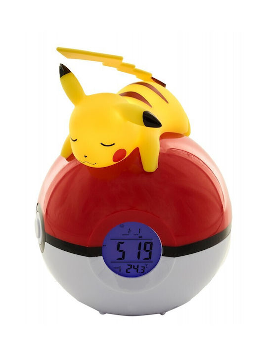 Teknofun Pokemon Tabletop Clock with Alarm TEKN811354