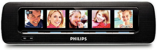Philips Επιτραπέζιο Ψηφιακό Ρολόι με Ξυπνητήρι & Ραδιόφωνο AJL305