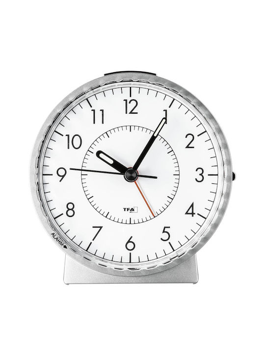 TFA Tabletop Digital Clock with Radio 60.1010