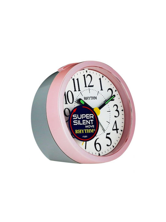 Rhythm Tabletop Clock with Alarm CRE849WR13