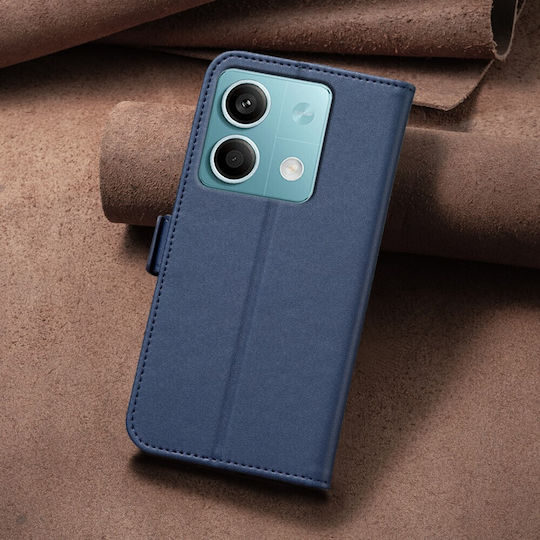 Binfen Wallet Case Δερματίνης Μπλε (Redmi Note 13 5G)