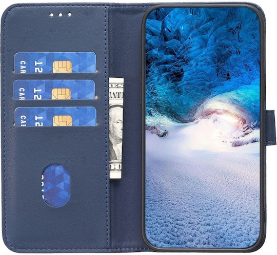 Binfen Wallet Case Δερματίνης Μπλε (Redmi Note 13 Pro 5G / Poco X6)