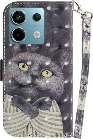 Wallet Synthetic Leather Gray (Redmi Note 13 Pro 5G / Poco X6)