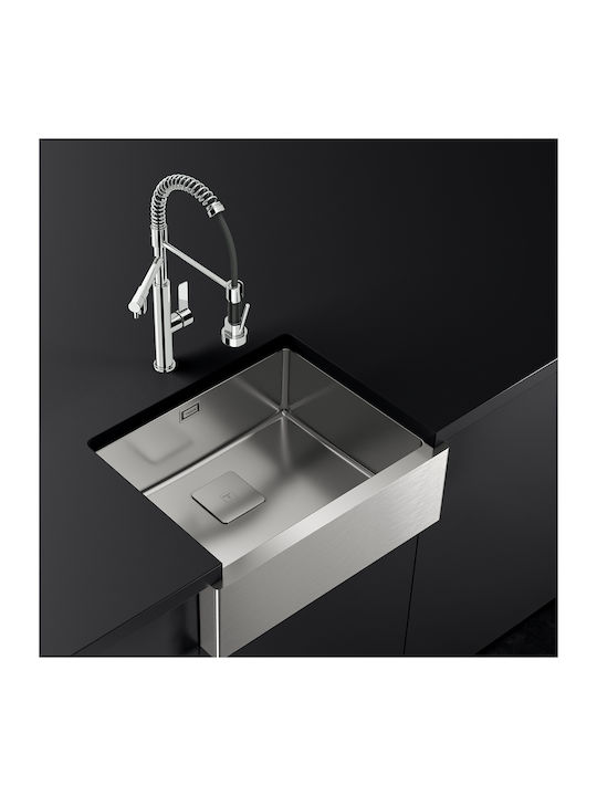 Teka American Professional 60 M-XP 1B Ένθετος Νεροχύτης Inox Σατινέ Μ59.6xΠ46.8cm Ασημί