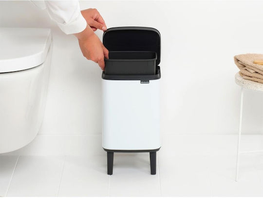 Brabantia Brabantia Kleiner Mülleimer Kunststoff Weiß 4lt