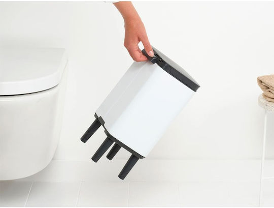 Brabantia Brabantia Kleiner Mülleimer Kunststoff Weiß 4lt
