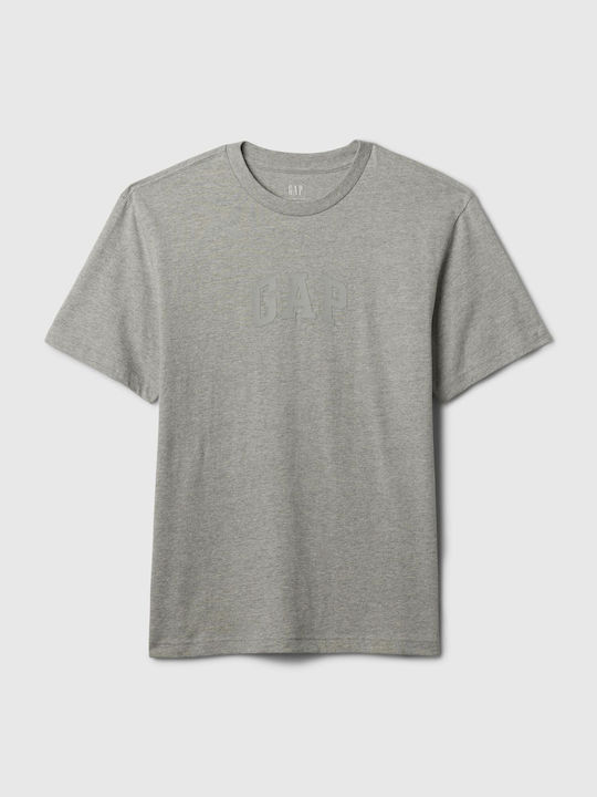 Γκρι Gap Arch Logo Μπλούζα Grey Heather