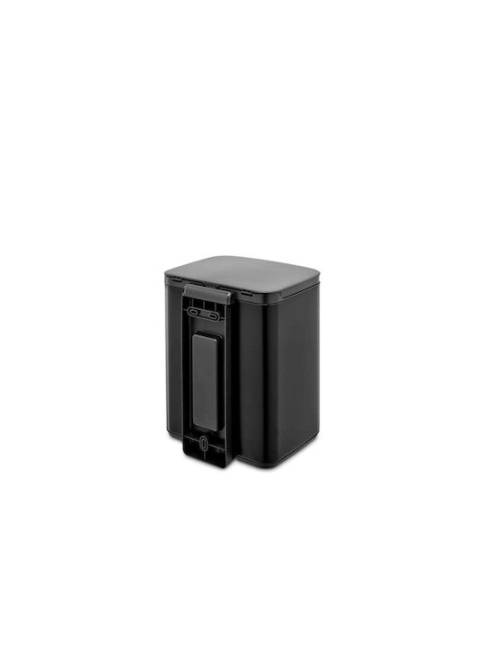 Brabantia Coș De Gunoi Bo Din Plastic Negru 7lt