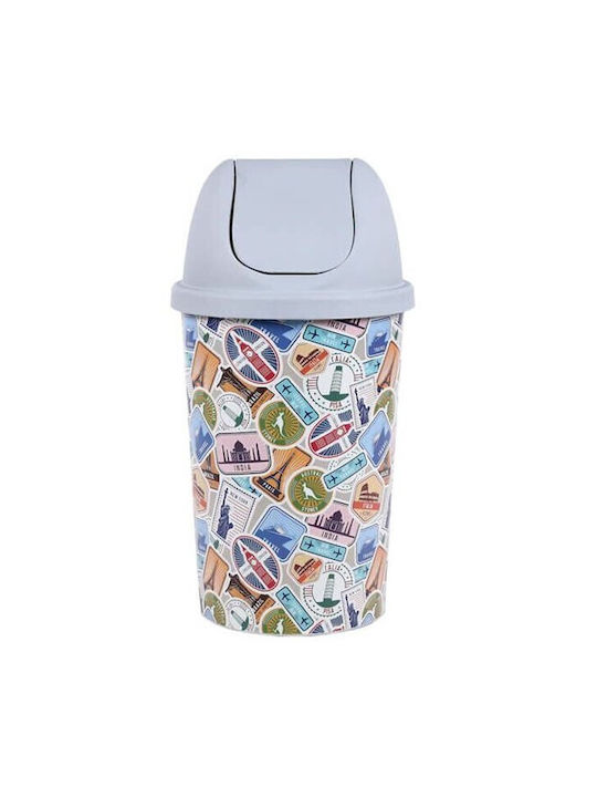 Homeplast Plastic Waste Bin 50lt Multicolour