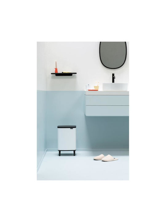 Brabantia Bo Hi Κάδος Απορριμμάτων Πλαστικός Λευκός 12lt