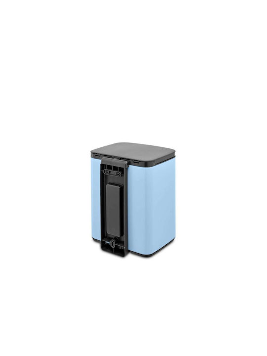 Brabantia Bo Κάδος Απορριμμάτων Πλαστικός Dreamy Blue 7lt
