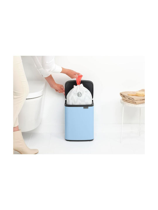 Brabantia Bo Κάδος Απορριμμάτων Πλαστικός Dreamy Blue 7lt