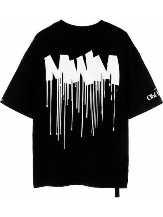 T-shirt Μαύρο