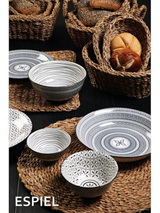 Espiel Bread Basket Wicker Brown 20x24x8cm