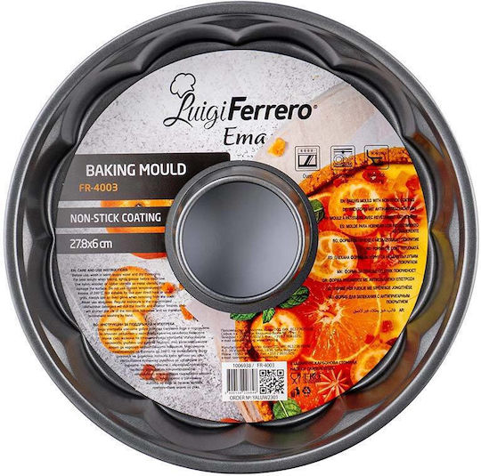 Luigi Ferrero Brotkasten Hölzernes Gray 27.8cm