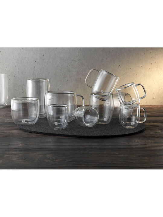 Zwilling J.A. Henckels Sorrento Glass Espresso Cup Set 134ml Transparent 2pcs -0