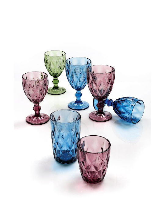 Cryspo Trio Kare Eisschüssel Rund Glas Green mit Durchmesser 12cm 6Stück