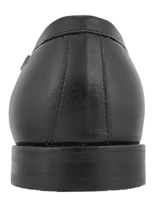 Men's Leather Loafers Black