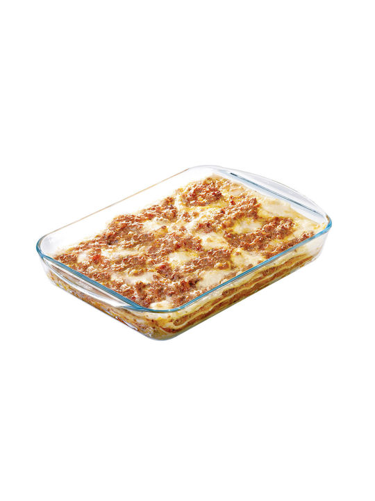 Pyrex Classic Rechteckig Feuerfestes Geschirr Glas 40x27x6cm 1Stück