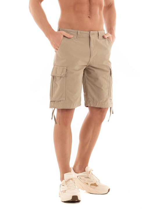 Jack & Jones Ανδρική Βερμούδα Cargo Beige