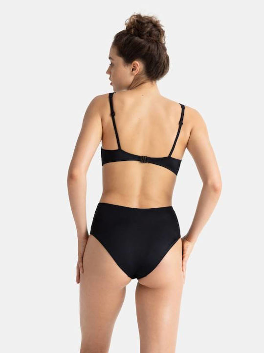 Dorina One-Piece Swimsuit with Cutouts Black