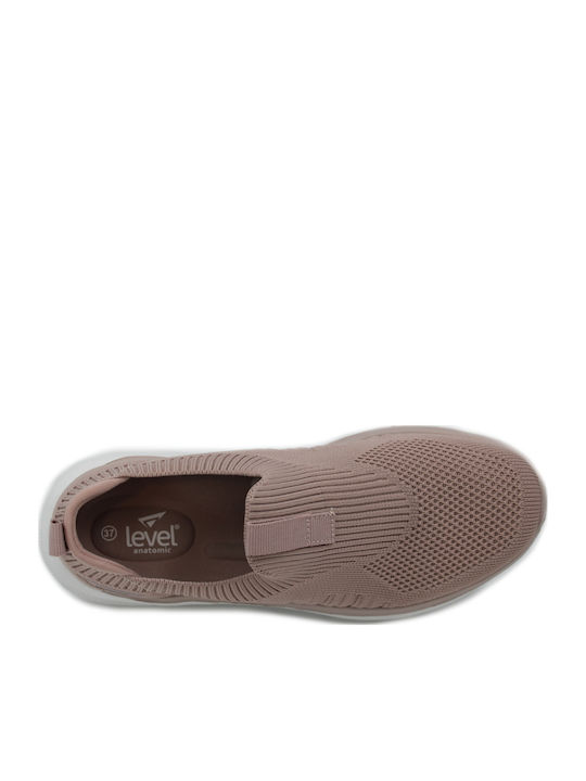 Ανατομικά Γυναικεία Slip-On Ροζ