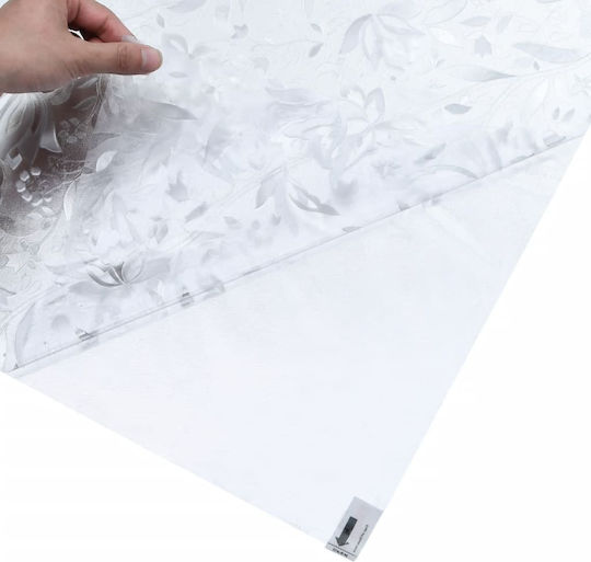 vidaXL Autocolant Afișare Decorativ Sablare cu nisip 45cm x 5m Transparent 155847 1buc
