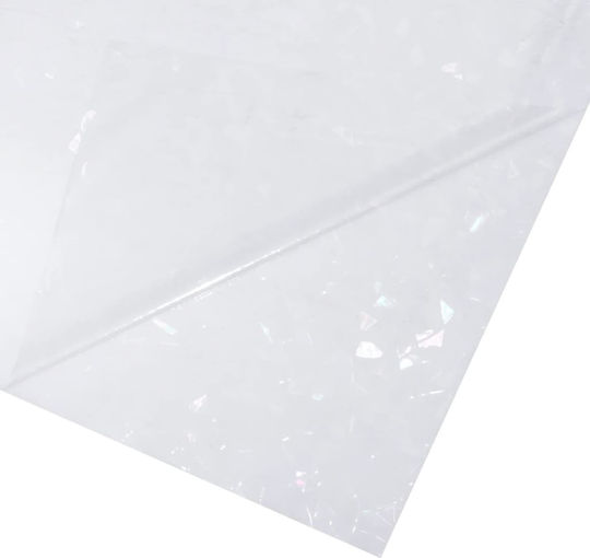 vidaXL Sticker Display Decorative Sandblasting 45cm x 20m Transparent 155852 1pcs