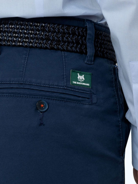 Hose Chino Elastisch Blue