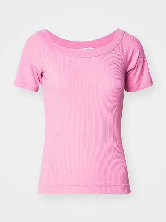 Lee Damen Bluse Pink