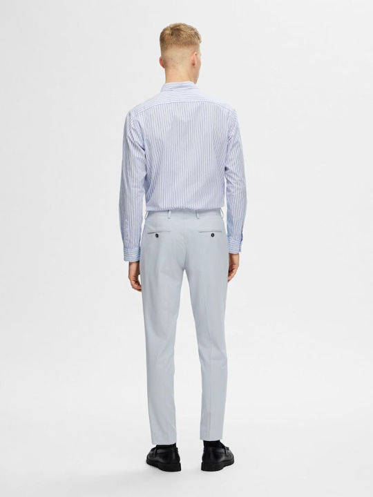 Selected Homme Men's Trousers Suit in Slim Fit Light Blue
