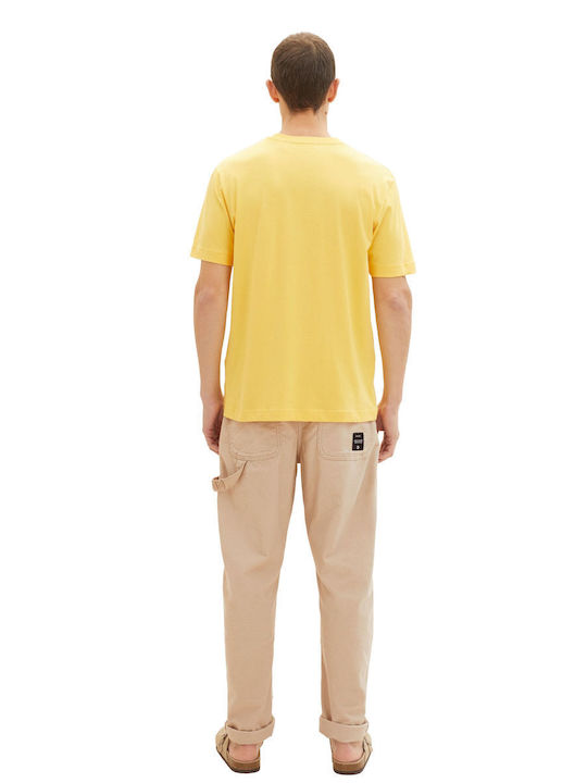 Tom Tailor Men's Blouse Sunny Yellow