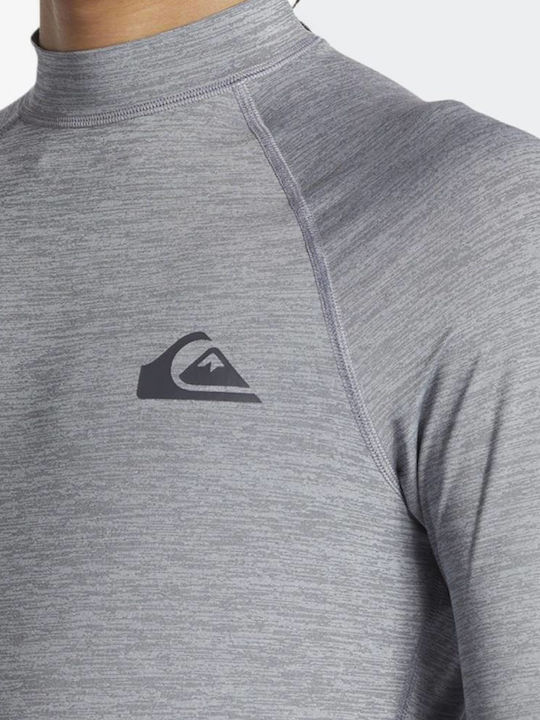 Quiksilver Everyday Men's Long Sleeve Sun Protection Shirt Gray