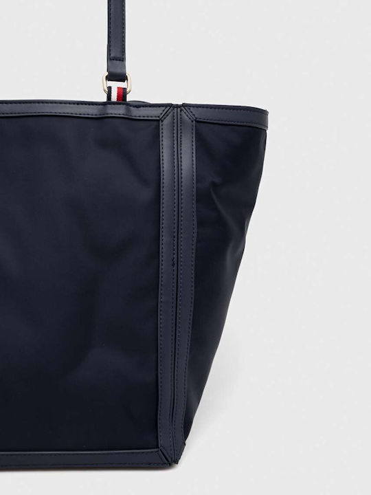 Essential Γυναικεία Τσάντα Shopper Ώμου Navy Μπλε